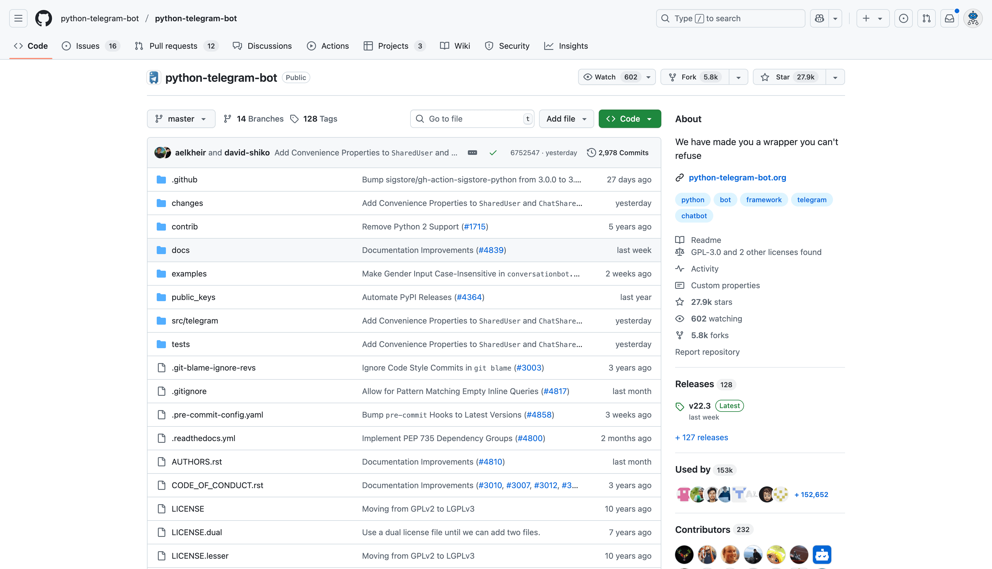 https://github.com/python-telegram-bot/python-telegram-bot introduction https://github.com/python-telegram-bot/python-telegram-bot introduction